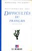 épuisé : Dictionnaire des difficultés du français