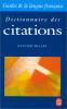 Dictionnaire des citations