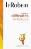 manquant : Dictionnaire des difficultés du français