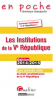 Les Institutions de la Ve République - édition 2014-2015