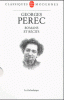 Perec : Roman et récits