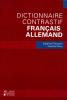 Dictionnaire contrastif français-allemand