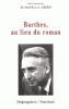 Macé : Barthes, au lieu du roman