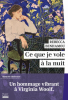 Benhamou  : Ce que je vole à la nuit