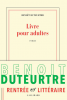 Duteurtre : Livre pour adultes