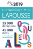 Dictionnaire Larousse mini français 2019