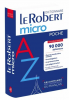 Dictionnaire : Le Robert Micro poche