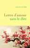 Sthers : Lettre d'amour sans le dire (Prix France Télévision roman 2020)