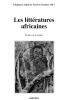 Les litteratures africaines - Textes et terrains