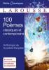 100 poèmes classiques et contemporains - Anthologie de la poésie française