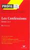 Etude sur : Rousseau : Les Confessions, Livres I à IV
