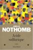 Nothomb : Acide Sulfurique