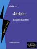 Etude sur : Constant : Adolphe