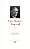 Claudel, Paul : Journal, tome II 1933-1955