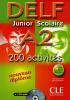 DELF Junior Scolaire A2 : livre + CD audio + le livret de corrigés : 200 activités