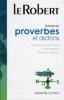 Dictionnaire de proverbes et dictons