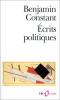 Constant : Ecrits politiques