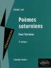 Etude sur : Verlaine : Poèmes saturniens