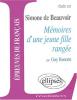 Etude sur : Beauvoir : Mémoires d'une jeune fille rangée