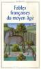 Fables francaises du moyen-age 