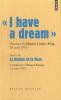 Martin Luther King : I have a dream (suivi de) Renan : La nation et la race