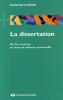 Thyrion : La dissertation. Du lieu commun au texte de réflexion personnelle