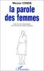 Condé : La parole des femmes : essai sur des romancières des Antilles de la langue française