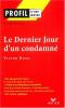 Etude sur : Hugo : Le Dernier jour d'un condamné