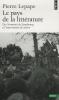 Lepape : Le pays de la littérature : Des Serments de Strasbourg à l'enterrement de Sartre