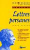 Etude sur : Montesquieu : Lettres persanes
