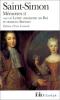 Saint-Simon : Mémoires, tome 2, suivi de Lettre anonyme au Roi et oeuvres diverses