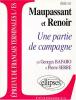 Etude sur : Maupassant et Renoir : Une partie de campagne