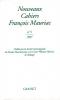 Mauriac : Nouveaux Cahiers Francois Mauriac n° 05