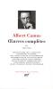 Camus : Oeuvres complètes, tome III (1949-1956)