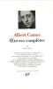 Camus : Oeuvres complètes, tome II (1944-1948)