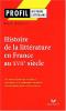 Histoire de la littérature au XVIIe siècle