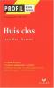 Etude sur : Sartre : Huis clos