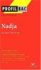 Etude sur : Breton : Nadja