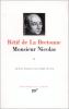 Restif de La Bretonne : Monsieur Nicolas, tome II