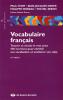 Vocabulaire français