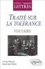 Tritter : Voltaire : Traite sur la tolérance