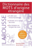 Dictionnaire des MOTS d'origine étrangère