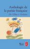 Anthologie de la poésie française. De Villon à Verlaine