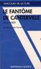 Etude sur : Wilde : Le Fantôme de Canterville