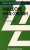 Etude sur : Diderot : Paradoxe sur le comédien