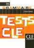 Tests CLE - Grammaire - Niveau avancé